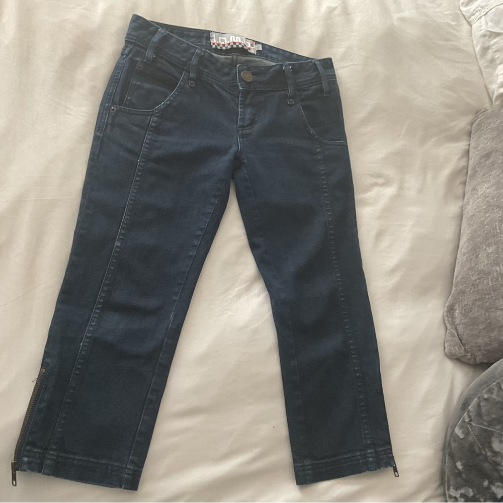 LAMB denim capris 2